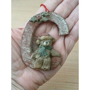 Cute Teddy Bear Hanging Christmas Tree Ornament Holiday Decoration